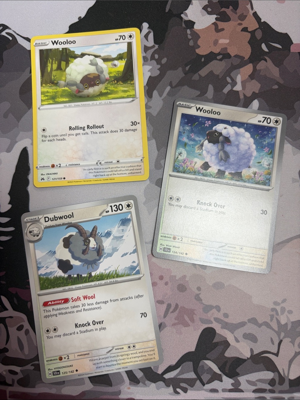 Wooloo & Dubwool Collection Lot | 3 Pokémon Cards | ✨5/$25✨